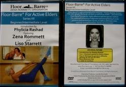 A dvd cover for the series of pilates exercises.