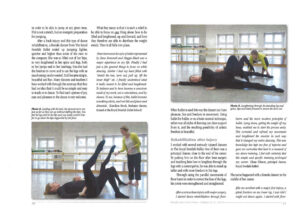 scanned article about floor-barre