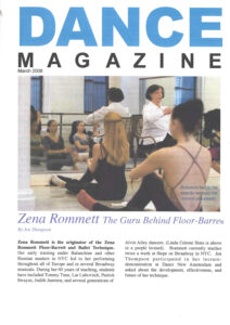 dance magazine article