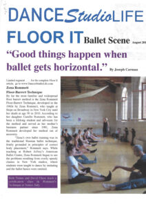 dance studio life article